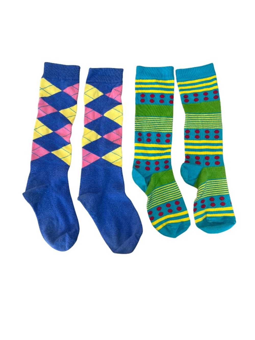 Ladies Fun Colored Socks Size M